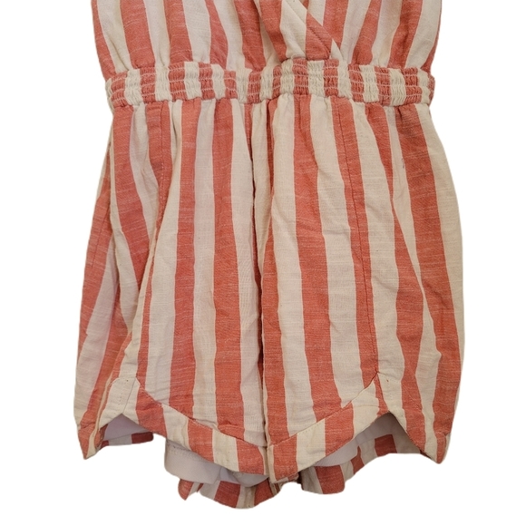 Dizzy Lizzy Romper XS Stripe Sleeveless V-Neck - Picture 3 of 5